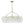 LightFixturesUSA-Brass Halo Ribbed Glass Globe Bubble Ring Chandelier-Chandelier-12-Lt-
