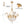 LightFixturesUSA-Chic Antique Crystal Floral Chandelier-Chandelier--