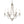Load image into Gallery viewer, LightFixturesUSA-Classic Candle Style 6-Light Metal Empire Chandelier-Chandelier-Oilded Rubbed Bronze-
