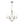 LightFixturesUSA-Classic Candle Style 6-Light Metal Empire Chandelier-Chandelier-Oilded Rubbed Bronze-