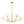 LightFixturesUSA-Classic French 6-Light White Linen Shade Chandelier-Chandelier-6-Lt-Black