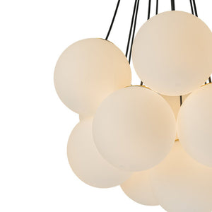 LightFixturesUSA-Cloud Style Opal Glass Cluster Bubble Pendant Light-Pendant Light-13-Lt-