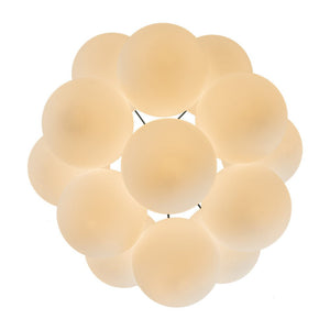 LightFixturesUSA-Cloud Style Opal Glass Cluster Bubble Pendant Light-Pendant Light-13-Lt-