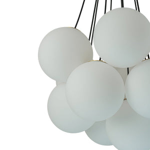 LightFixturesUSA-Cloud Style Opal Glass Cluster Bubble Pendant Light-Pendant Light-13-Lt-