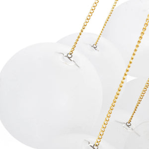 LightFixturesUSA-Cluster Frosted Glass Bubble Chandelier-Chandelier-19 Globes-Black