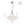 LightFixturesUSA-Cluster Ribbed Glass Dimmable LED Bubble Chandelier-Chandelier-Chrome-