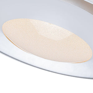 LightFixturesUSA-Contemporary Dimmable Wide UFO LED Pendant Light-Chandelier-White (Pre-Order)-