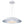 LightFixturesUSA-Contemporary Dimmable Wide UFO LED Pendant Light-Chandelier-White (Pre-Order)-
