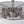 LightFixturesUSA-Contemporary Wide Linen Drum Brass Semi Flush Mount-Ceiling Light-4-Lt-Nickel (Pre-Order)