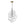 LightFixturesUSA-Dimmable Cluster Ribbed Glass Bubble Chandelier Pendant Light-Chandelier-1-Lt-