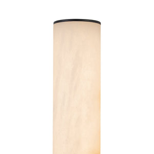 LightFixturesUSA-Dimmable LED Marble Tube Linear Bathroom Wall Sconce-Wall Sconce-Black-