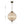 Load image into Gallery viewer, LightFixturesUSA-French Antique Brass Crystal Globe Chandelier-Chandelier-L / 5-Lt-
