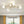 LightFixturesUSA-Frosted Bubble Linear Sputnik Semi Flush Mount-Ceiling Light--
