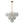 LightFixturesUSA-Frosted Ribbed Glass Bubble Chandelier-Chandelier-13-Lt-