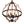 Load image into Gallery viewer, LightFixturesUSA-Geometric Quatrefoil Candle Style Chandelier-Chandelier-Black-
