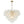 LightFixturesUSA-Glam Brass Cluster Ribbed Glass Globe Bubble Chandelier-Chandelier-Brass-