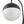 LightFixturesUSA-Goose Arm Globe Wall Sconce-Wall Sconce-Black-