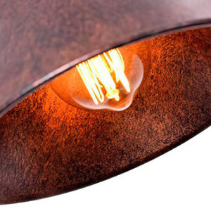 LightFixturesUSA-Industrial 1-Light Cone Pendant Light-Pendant Light--
