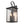 LightFixturesUSA-IP23 Matte Black Farmhouse 3-Light Lantern Outdoor Wall Light-Wall Sconce-1-Lt-Matte Black