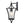 LightFixturesUSA-IP44 Black Water-Proof 1-Light Lantern Outdoor Wall Sconce-Wall Sconce-1 Light-Matte Black