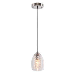 LightFixturesUSA-Kitchen Glass Bell Pendant Light-Pendant Light-1-Lt-