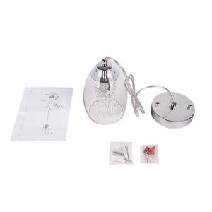 LightFixturesUSA-Kitchen Glass Bell Pendant Light-Pendant Light-3-Lt-