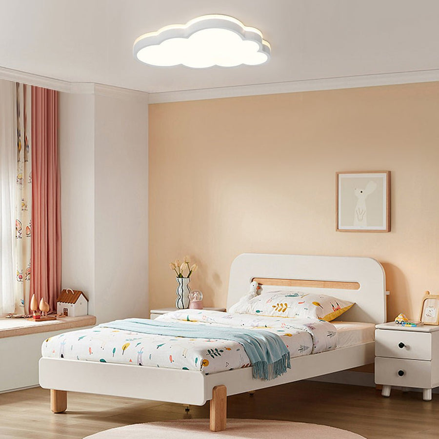 LightFixturesUSA-LED Cloud Light Fixture Dimmable Flush Mount for Kids-Ceiling Light--