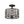 LightFixturesUSA-Luxe Moroccan Antique Crystal Drum Semi Flush Mount-Ceiling Light-Black-