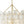LightFixturesUSA-Luxury Cascade Cluster Ribbed Glass Bubble Entry Chandelier-Chandelier-Brass-