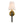 LightFixturesUSA-Mid-Century 1-light Cone Linen Shade Wall Sconce-Wall Sconce-1-Lt-Black+ Gold
