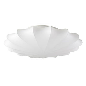 LightFixturesUSA-Mid-Century Modern White Flush Mount Light-Ceiling Light-23 in.-