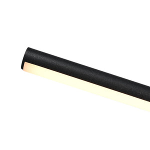 LightFixturesUSA-Minimalist Tube LED Linear Pendant-Chandelier--