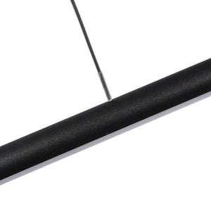 LightFixturesUSA-Minimalist Tube LED Linear Pendant-Chandelier--