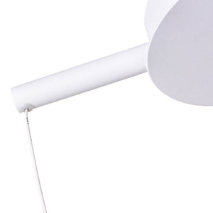 LightFixturesUSA-Minimalist Tube LED Linear Pendant-Chandelier-White-