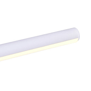 LightFixturesUSA-Minimalist Tube LED Linear Pendant-Chandelier-White-