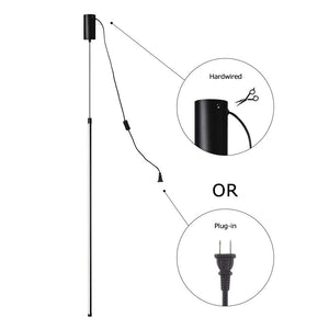 LightFixturesUSA-Minimalist Tube LED Pendant Light-Pendant Light--