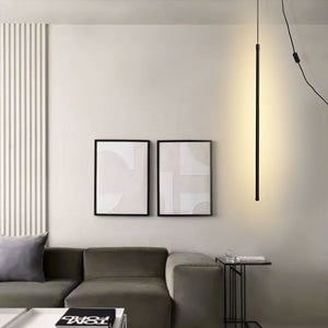 LightFixturesUSA-Minimalist Tube LED Pendant Light-Pendant Light--