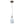 LightFixturesUSA-Modern 1-Light Glass Mica Kitchen Pendant Light-Pendant Light-Grey-1-Lt