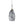 LightFixturesUSA-Modern 1-Light Glass Mica Kitchen Pendant Light-Pendant Light-Grey-1-Lt