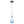 LightFixturesUSA-Modern 1-Light Glass Mica Kitchen Pendant Light-Pendant Light-Grey-1-Lt