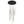 LightFixturesUSA-Modern 12-Light Black Cluster Tube LED Pendant Light-Chandelier-Black-