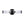 LightFixturesUSA-Modern 2-Light Double Glass Cylinder Wall Light-Wall Sconce-Black-