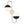 LightFixturesUSA-Modern 2-Light Double Goose Arm Globe Wall Sconce-Wall Sconce-Nickel-