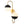 LightFixturesUSA-Modern 2-Light Double Goose Arm Globe Wall Sconce-Wall Sconce-Nickel-
