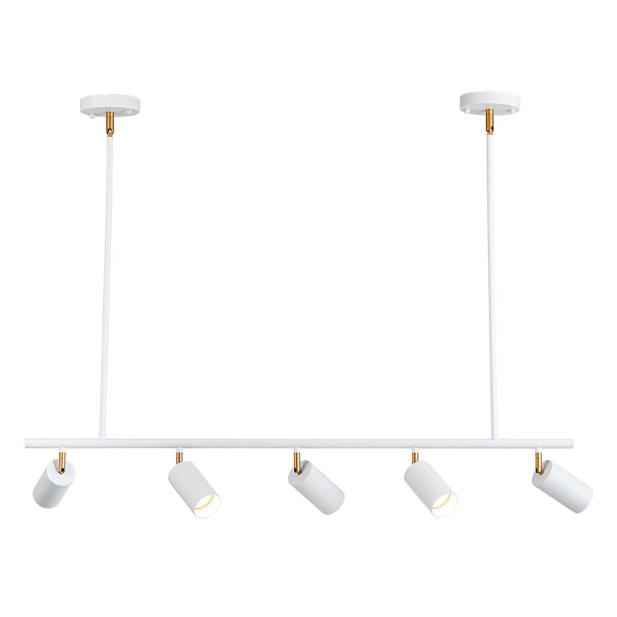 Modern 5-light Island Linear Track Light Spotlight | LightFixturesUSA