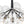 LightFixturesUSA-Modern Cluster Glass Globe Bubble Chandelier-Chandelier-Black-