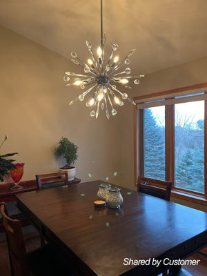 LightFixturesUSA-Modern Crystal Sputnik Sphere Chandelier-Chandelier-Chrome-8-Light