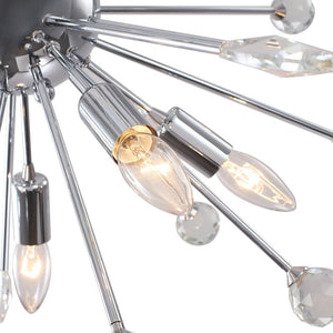LightFixturesUSA-Modern Crystal Sputnik Sphere Chandelier-Chandelier-Chrome-8-Light
