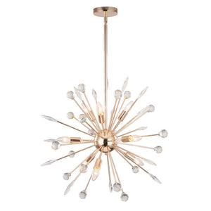 LightFixturesUSA-Modern Crystal Sputnik Sphere Chandelier-Chandelier-Chrome-8-Light