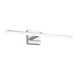 LightFixturesUSA-Modern Dimmable LED Bathroom Vanity Wall Sconce-Wall Sconce-Chrome-